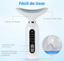 Masajeador de Estiramiento Facial para el Cuello Blanco - additional image 3